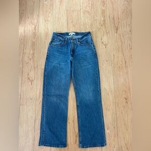 Abercrombie & Fitch Baggy Mid Rise Jeans short length